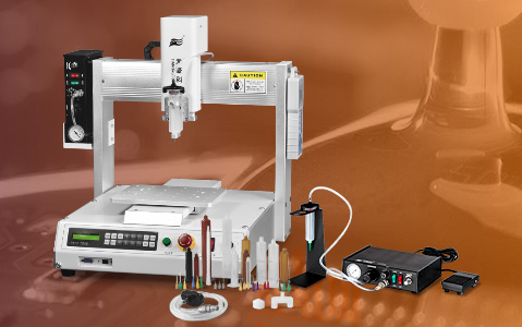 点胶机在电声行业中的应用